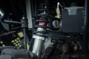 Polaris Ranger XP 1000 EPS Hunter Edition Coilover Suspension Kit - Front - Rough Country - Ride Height Adjust - 2017